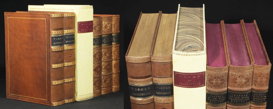 Faux fake books Antique spines