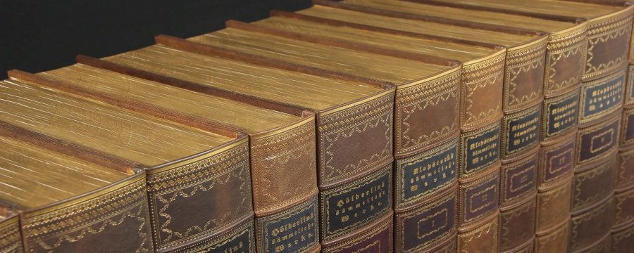 Faux fake books Antique spines