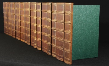 Genuine Leather Book Spines for Decorating