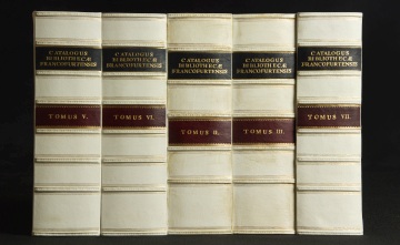 Antique Vellum Book Spines
